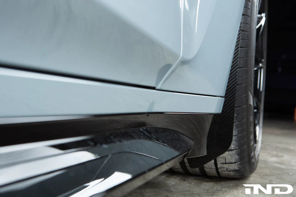 AutoTecknic G8X M3 Carbon Fiber Front Splash Guard Set