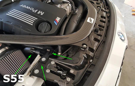 BMS Turbo Double Baffle Oil Catch Can for S55 BMW M2C/M3/M4