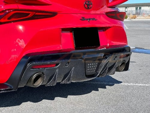 Supra GR 2020+ V3 Carbon Fiber Rear Diffuser