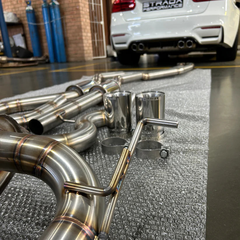 STRADA PERFORMANCE EQUAL LENGTH VALVETRONIC CAT-BACK (NON-RES) BMW F8X M3/M4