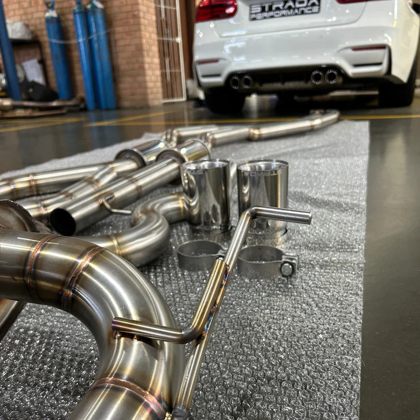 STRADA PERFORMANCE EQUAL LENGTH VALVETRONIC CAT-BACK (RES) BMW F8X M3/M4