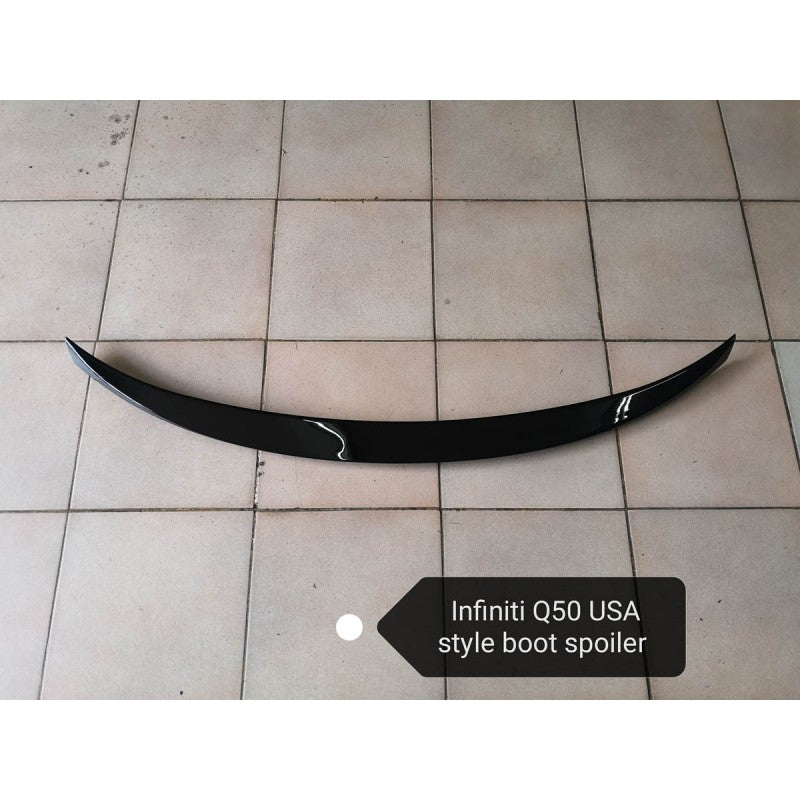 Infiniti Q50 boot spoiler