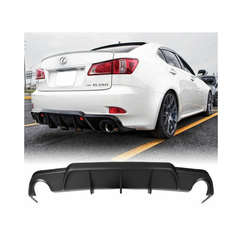 Lexus is250 05-12 DMR style rear diffuser