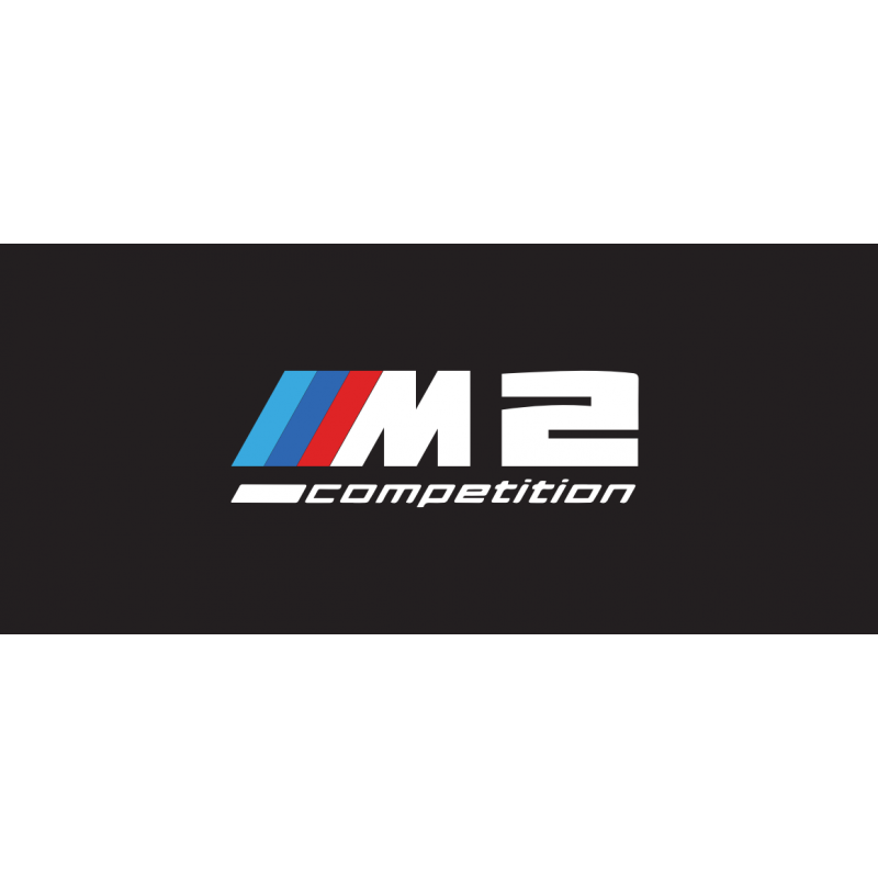 M2 competition welcome door light (upgrade glass lens)