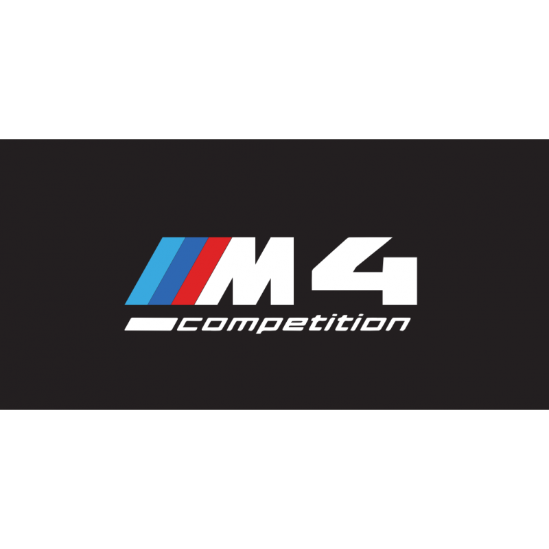 M4 competition welcome door light (upgrade glass lens)