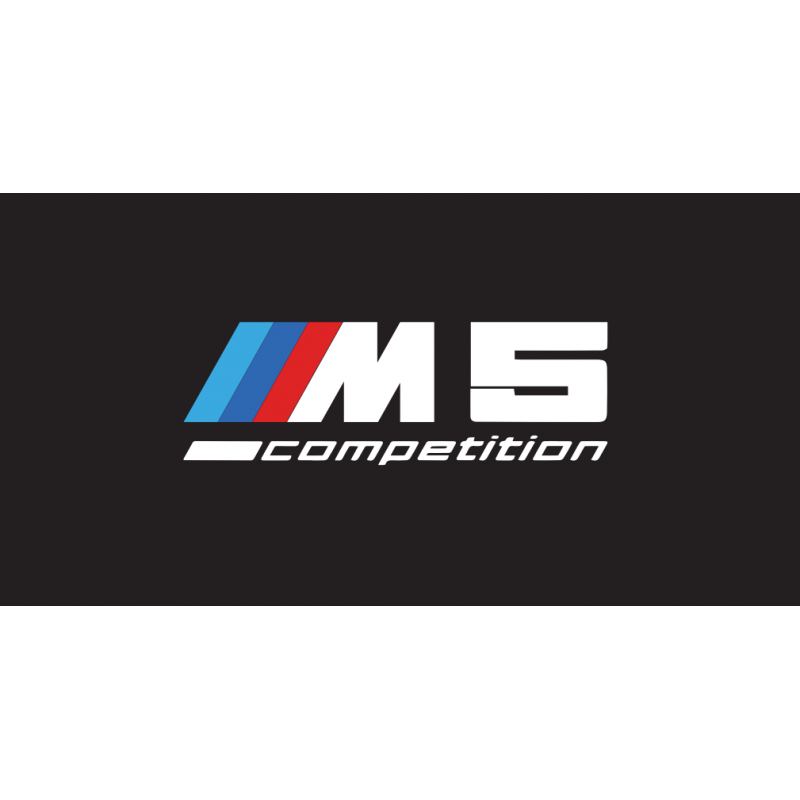 M5 competition welcome door light (upgrade glass lens)
