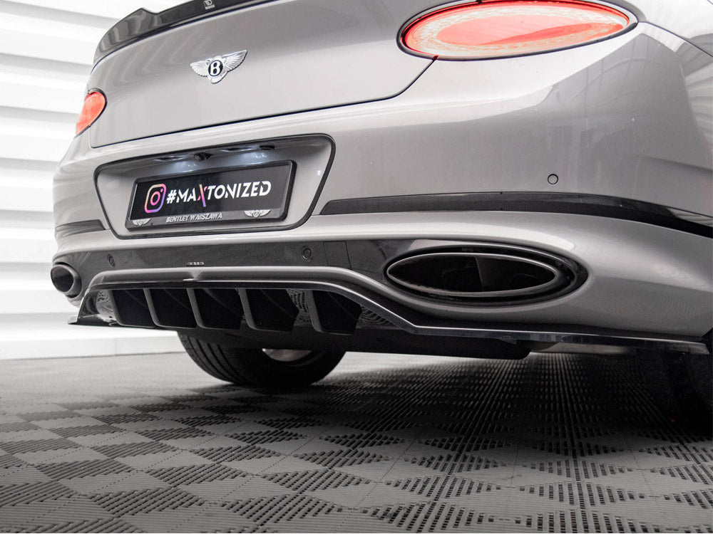 Rear Splitter (Vertical Bars) compatible with Bentley Continental Convertible GT Mk3 - 4
