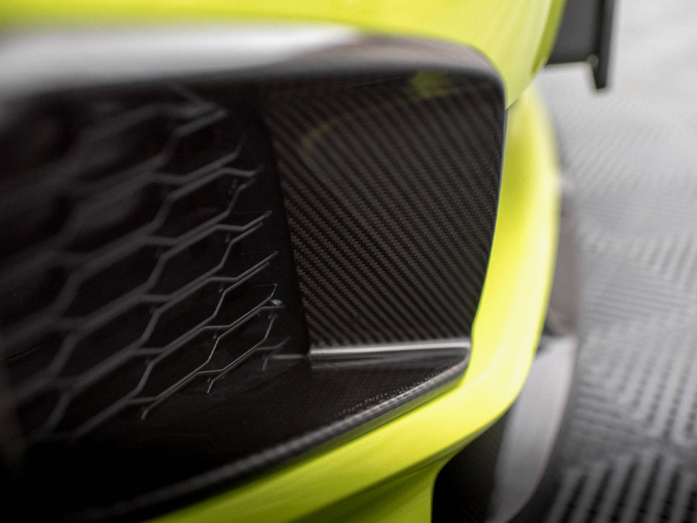 Carbon Fiber Front Bumper Side Vents compatible with BMW 1 F40 M-Pack / M135i - 7