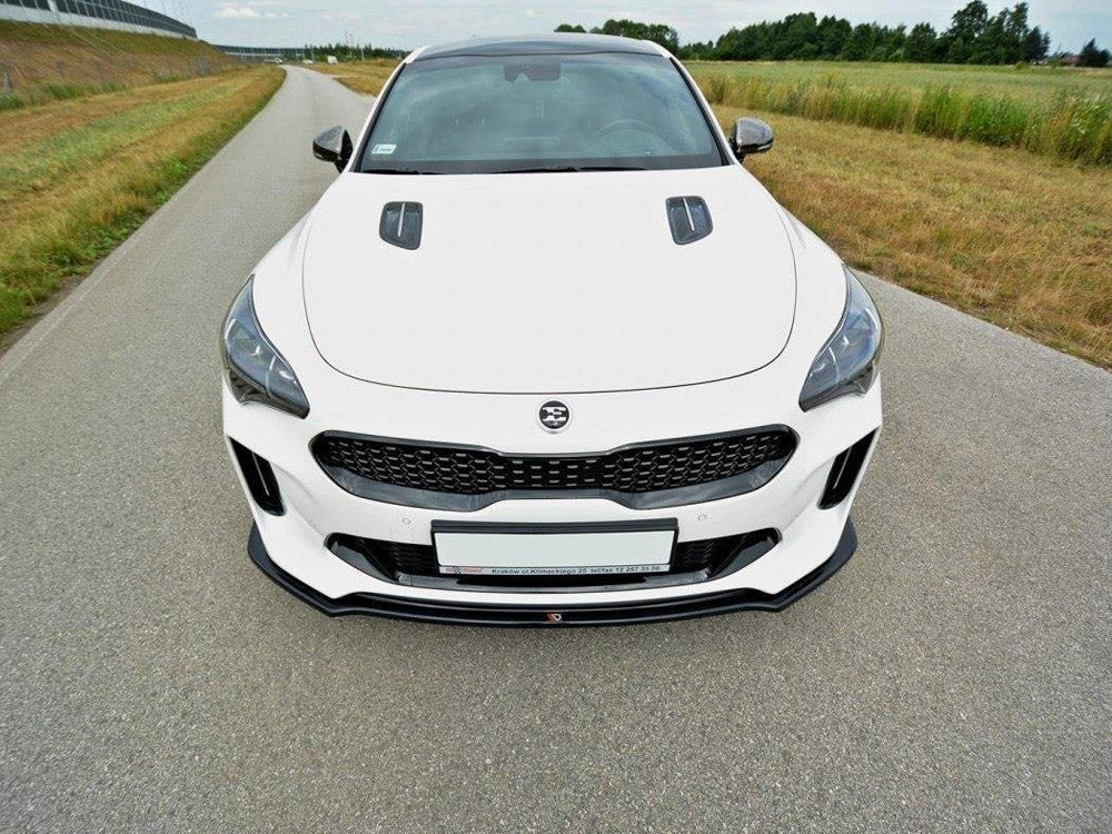 Maxton Kia Stinger GT GT-Line Standard Mk1 front splitter