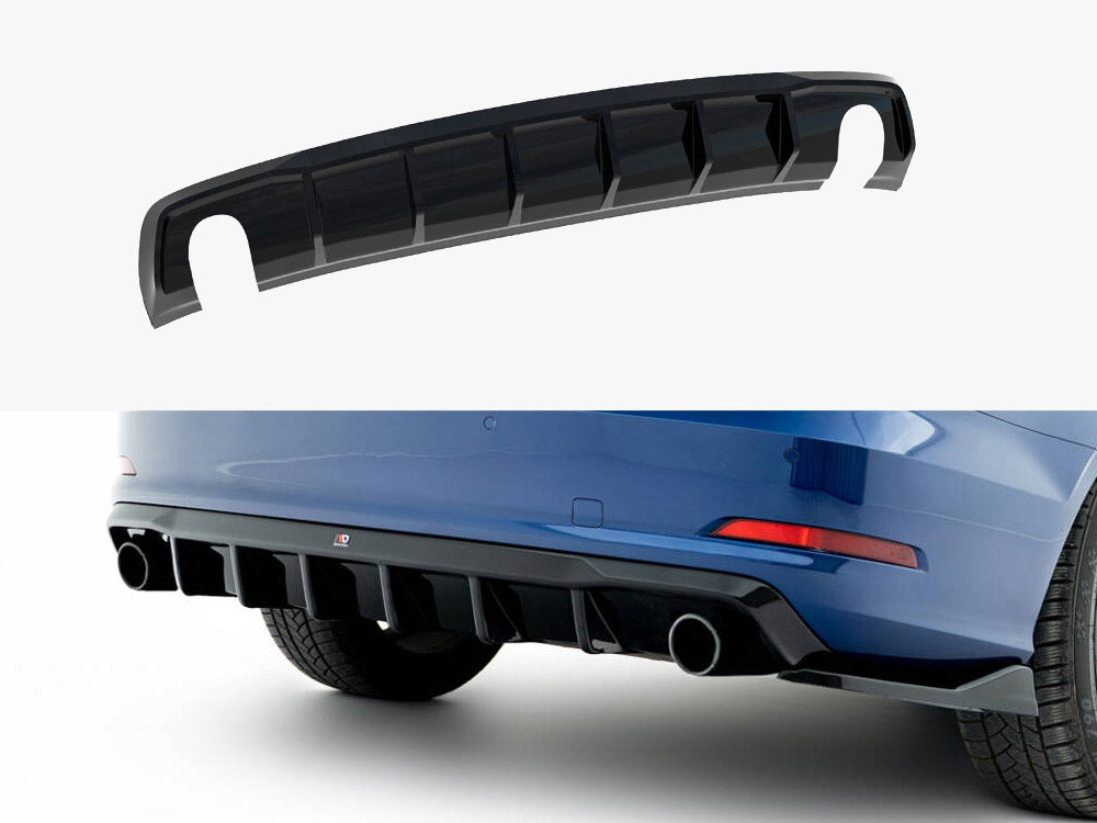 Maxton Design Rear Valance Audi A3 Sedan 8V