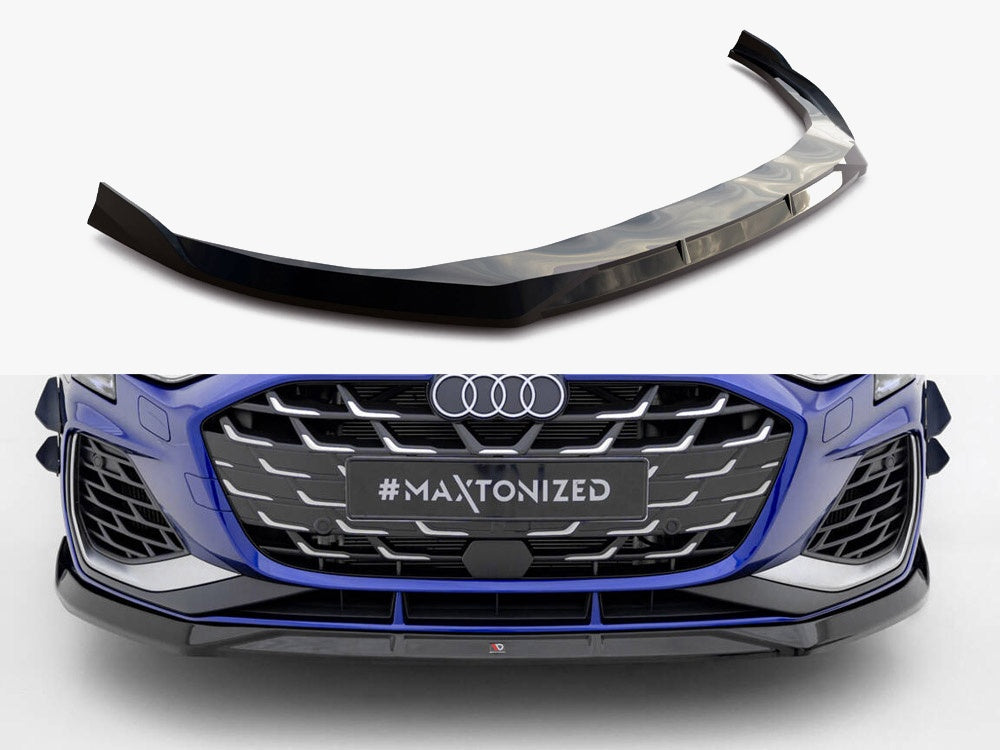 Maxton Design Front Splitter V.3 Audi A3 S Line Sedan S3 Sedan 8Y Facelift