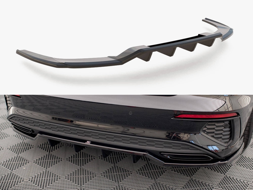 Maxton Design rear splitter vertical bars Audi A3 S Line Sedan 8Y