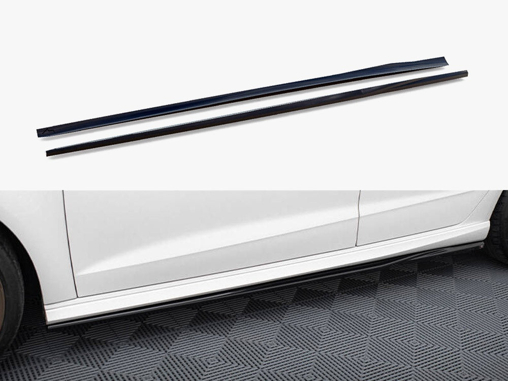 Maxton Design Side Skirt Diffusers V.3 Audi S3 A3 S Line Sportback 8V