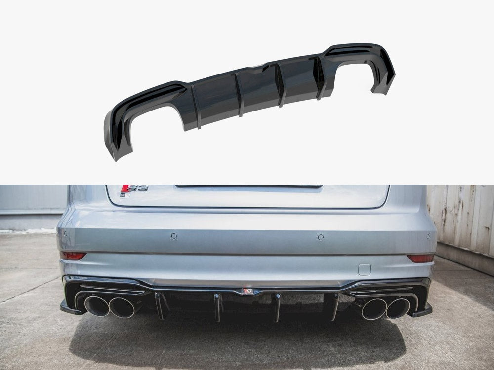 Maxton Design Rear Valance Audi S3 Sedan 8V Facelift