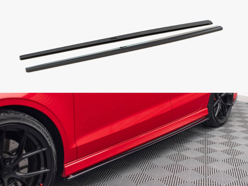 Maxton Design Side Skirts Diffusers V.1 Audi S3 A3 S Line Sedan 8V