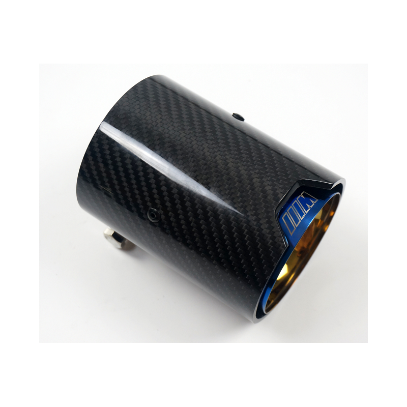 60-90mm (Blue) MP style carbon fiber tailpipe