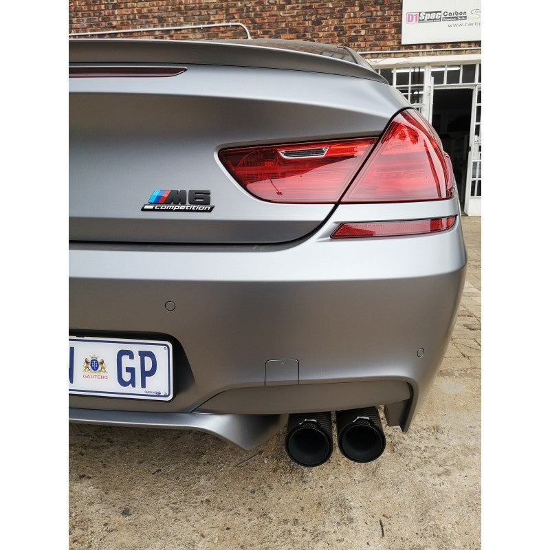 70-90mm (Black) MP style carbon fiber tailpipe