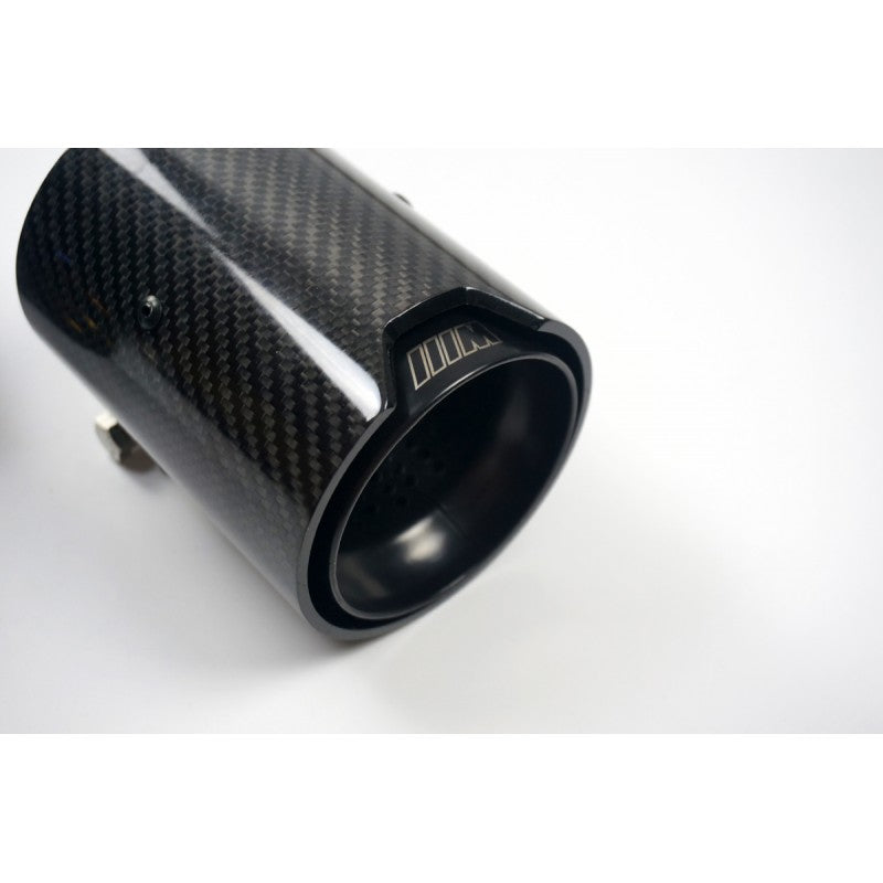 70-90mm (Black) MP style carbon fiber tailpipe
