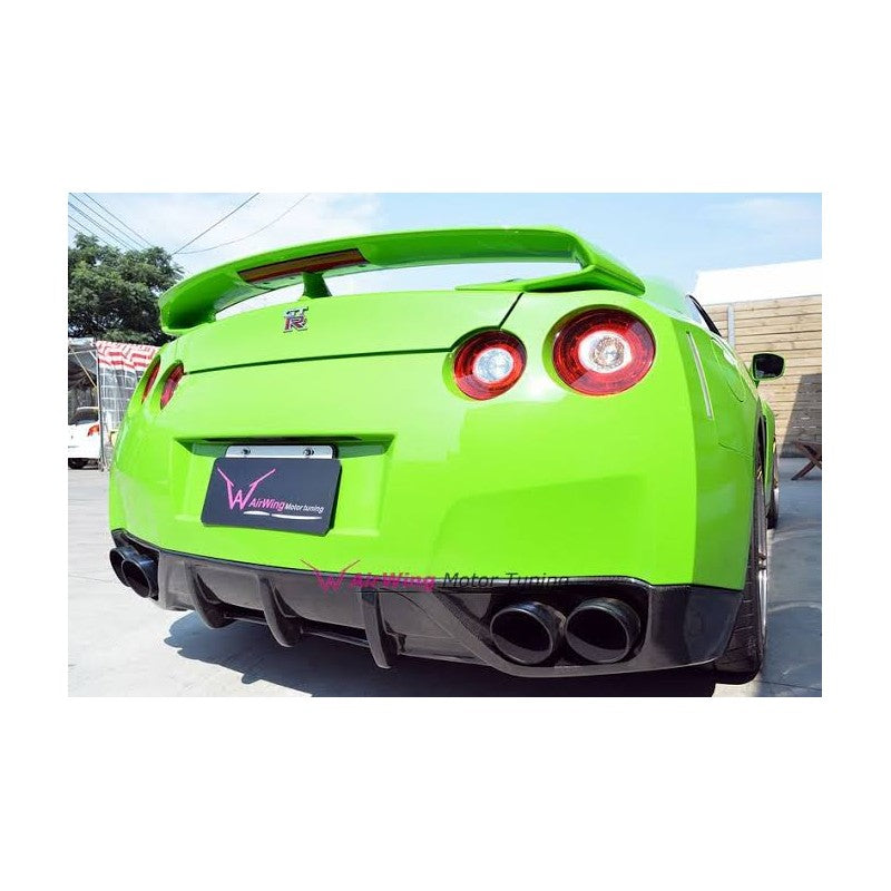 Nissan Skyline R35 V style carbon fiber diffuser