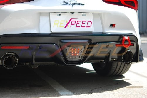 Supra GR 2020+ Carbon Fiber Reverse Light Badge