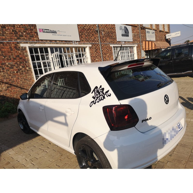Polo 6 OTG style roof spoiler