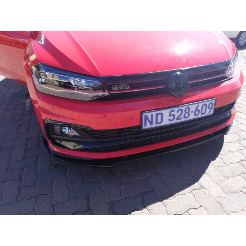 Polo 8 GTI / non GTI 3pcs front lip