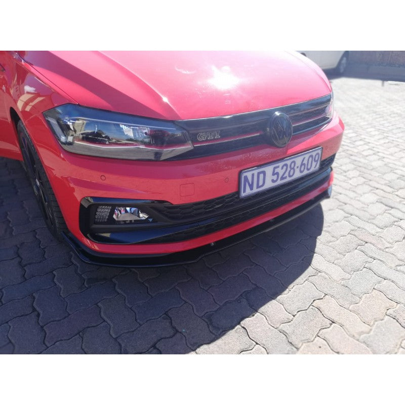 Polo 8 GTI / non GTI 3pcs front lip