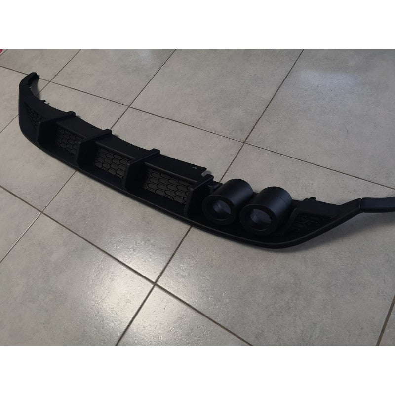 Polo 8 FD Max style rear diffuser - matt black