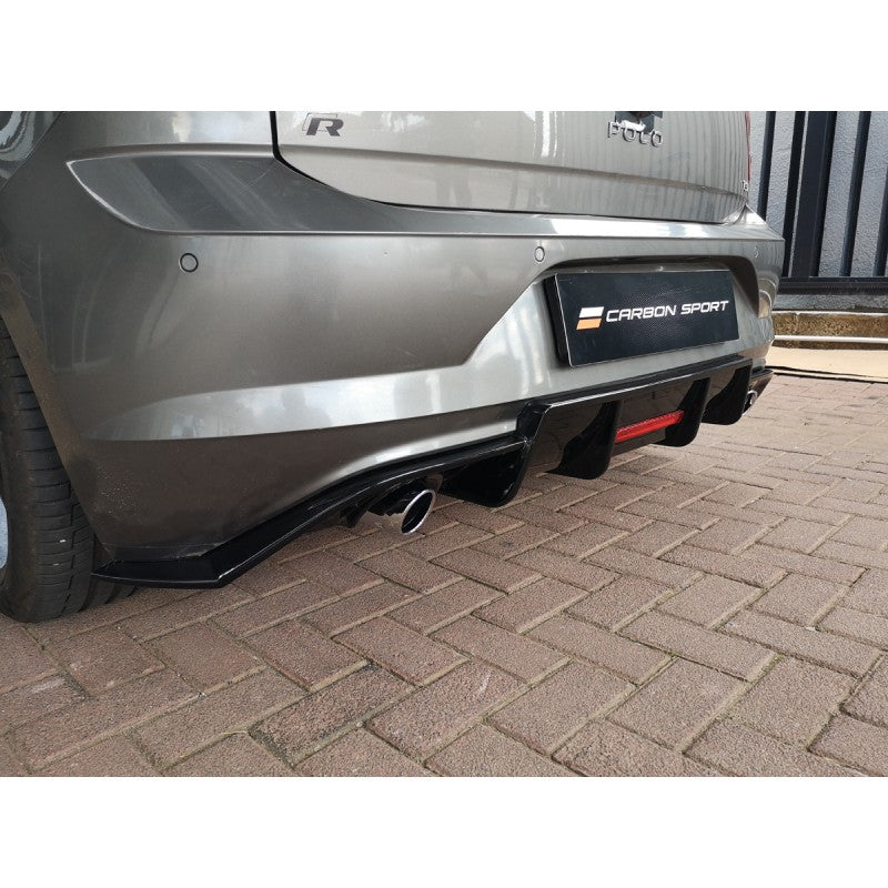 Polo 8 KB Style rear diffuser