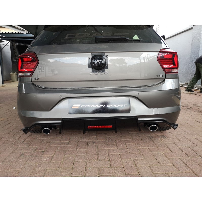 Polo 8 KB Style rear diffuser