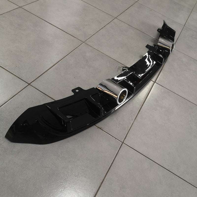 Polo 9N / Vivo rear diffuser w/LED brakelight