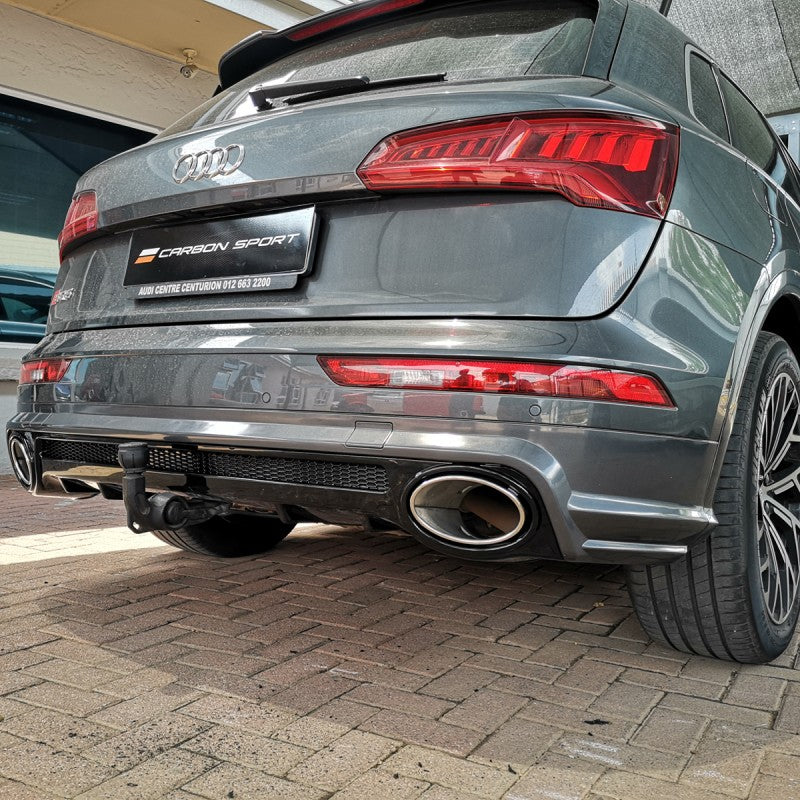 Q5 16-18 RS rear diffuser with tailpipe