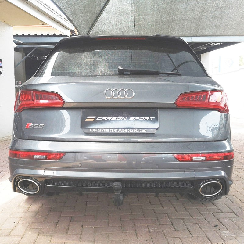 Q5 16-18 RS rear diffuser with tailpipe