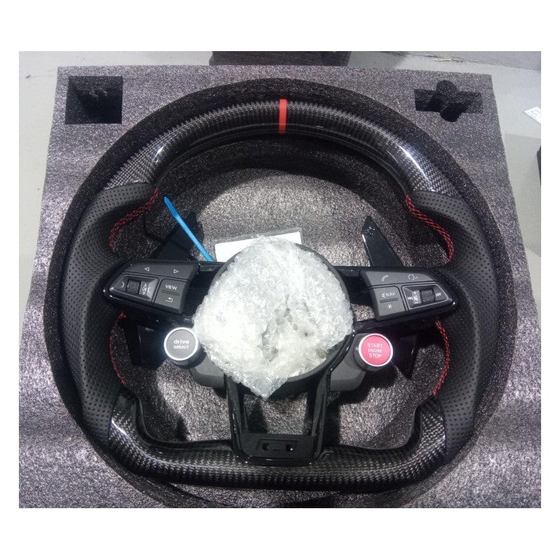R8 TT TTS TTRS 18+ OHC carbon fiber steering wheel