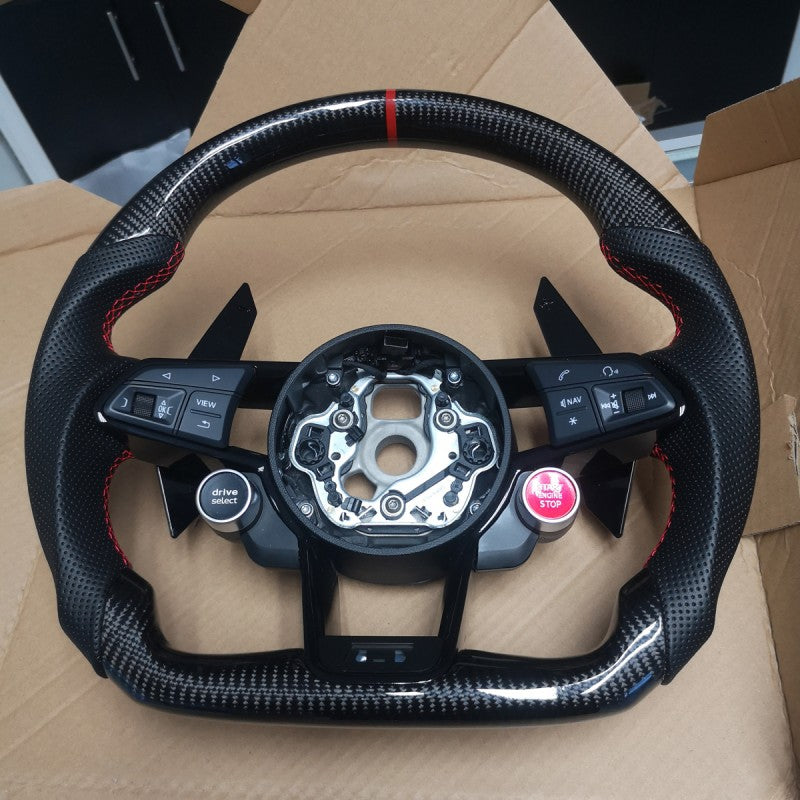 R8 TT TTS TTRS 18+ OHC carbon fiber steering wheel