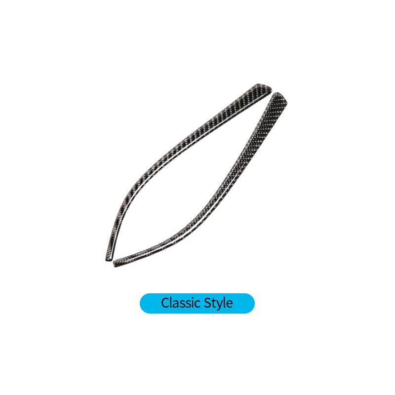 Rear view mirror anti rub carbon fiber strips F20 F22 F30 F32