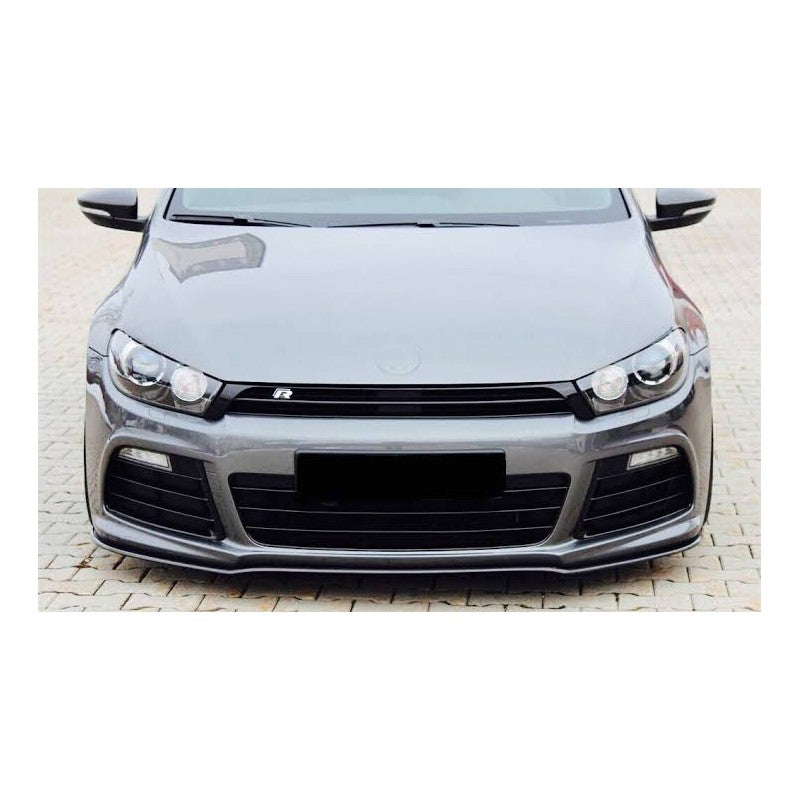 Scirocco R KS-style carbon fiber front lip