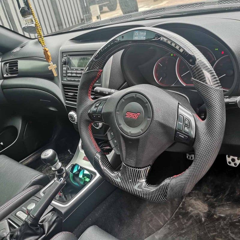 Subaru Impreza 11-15 OHC LED carbon fiber steering wheel