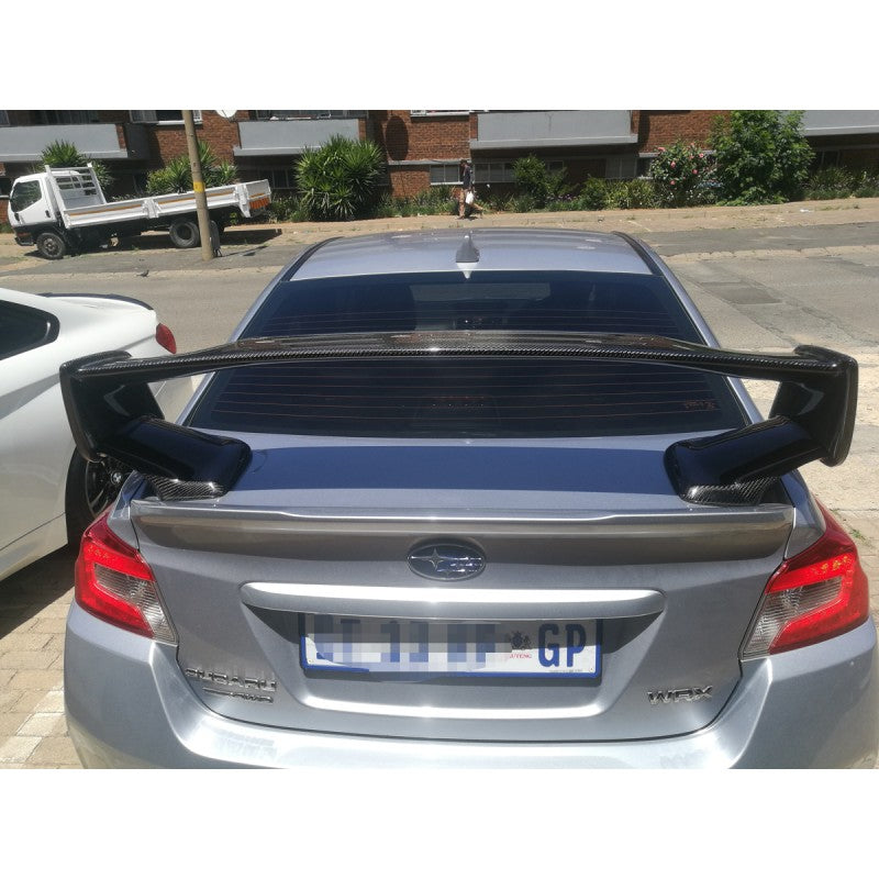 Subaru Impreza 2015 WRX STI style carbon fiber boot spoiler