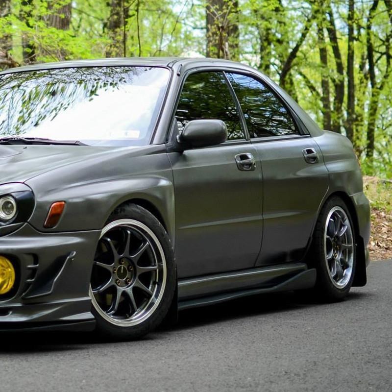 Subaru Impreza GDA GDB GDF CS style side skirt