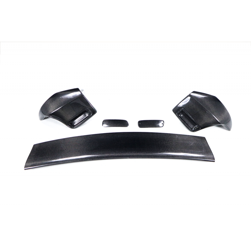 Toyota Supra A90 Hunter style carbon fiber boot spoiler