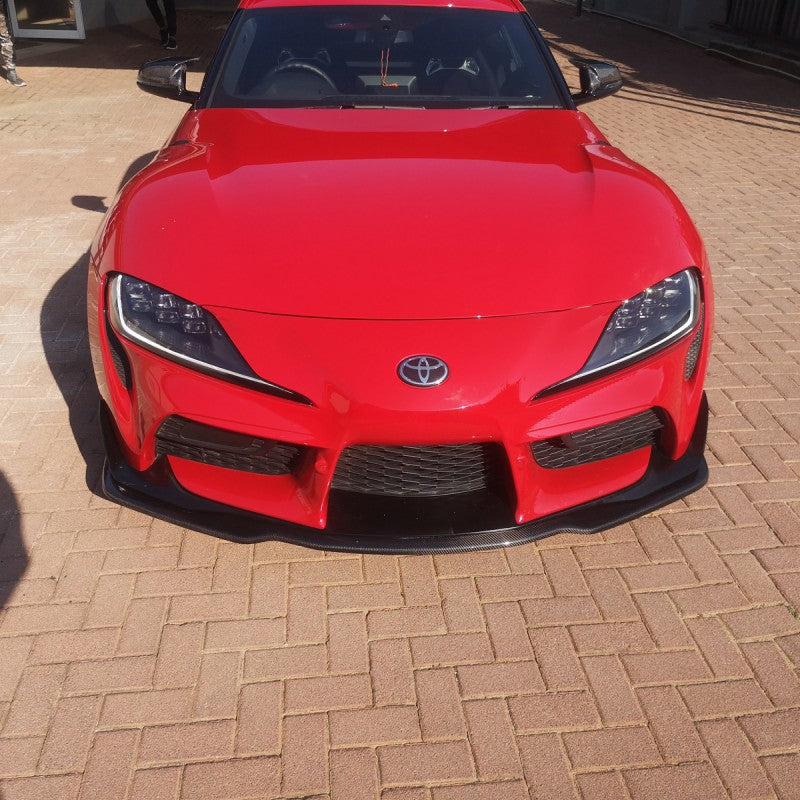 Toyota Supra A90 MX-V2 carbon fiber front lip