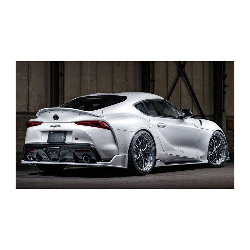 Toyota Supra A90 MZ Speed-style 5pcs carbon fiber diffuser
