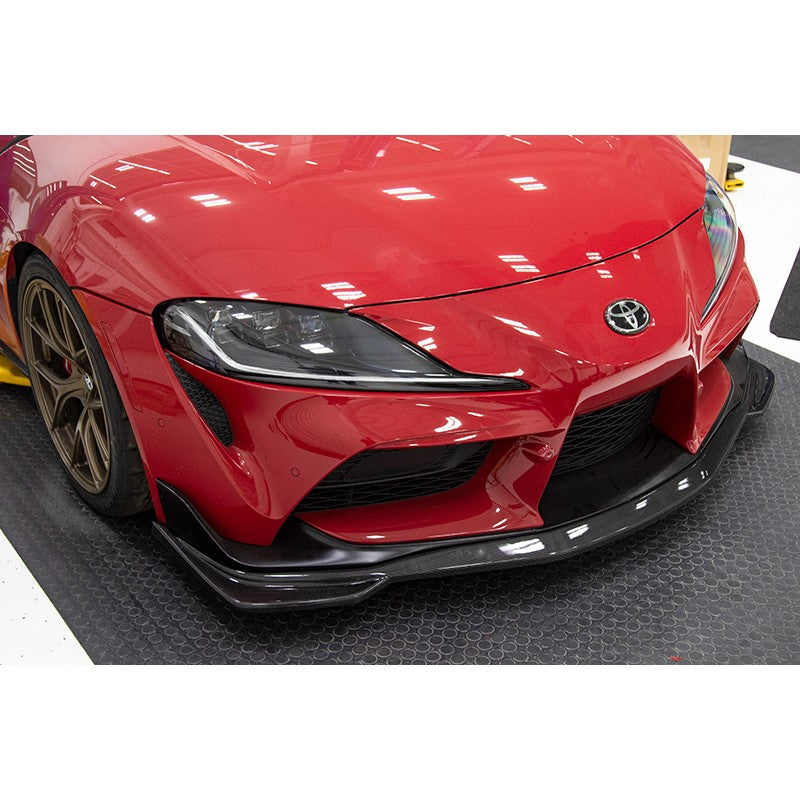 Toyota Supra A90 MX-V1 carbon fiber front lip