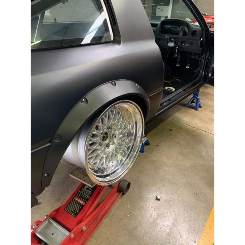 Universal fender flare wheel arch