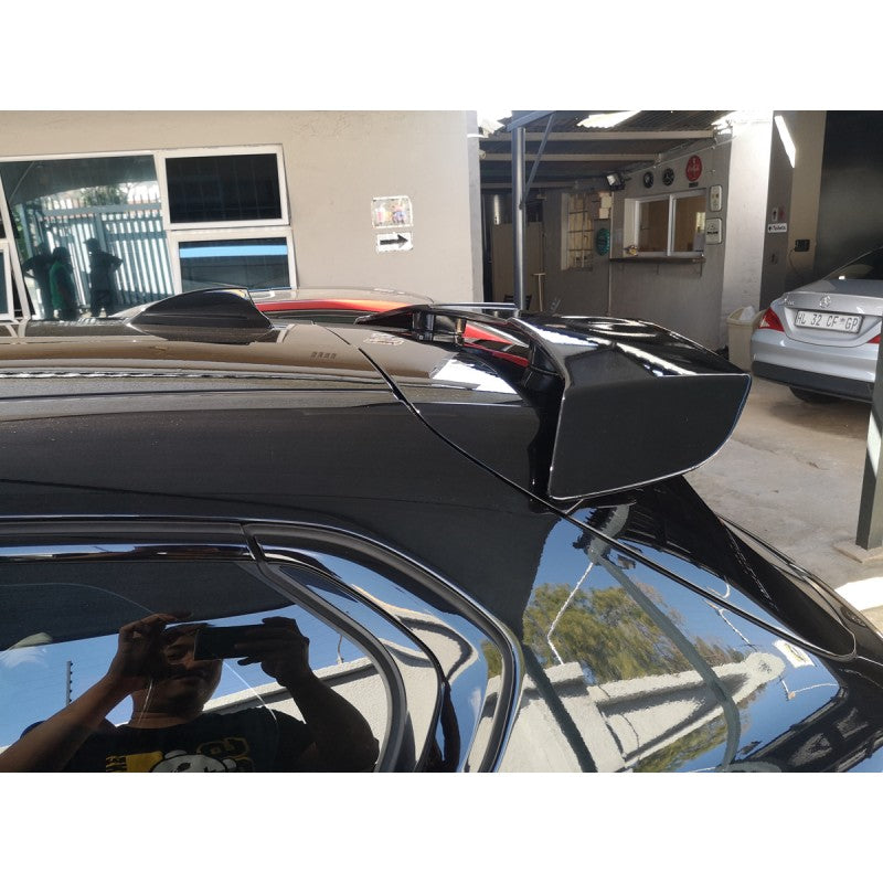 Universal Razor style hatchback roof spoiler