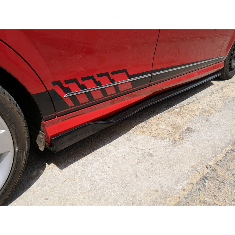 Universal side skirt extension 218cm w/wing