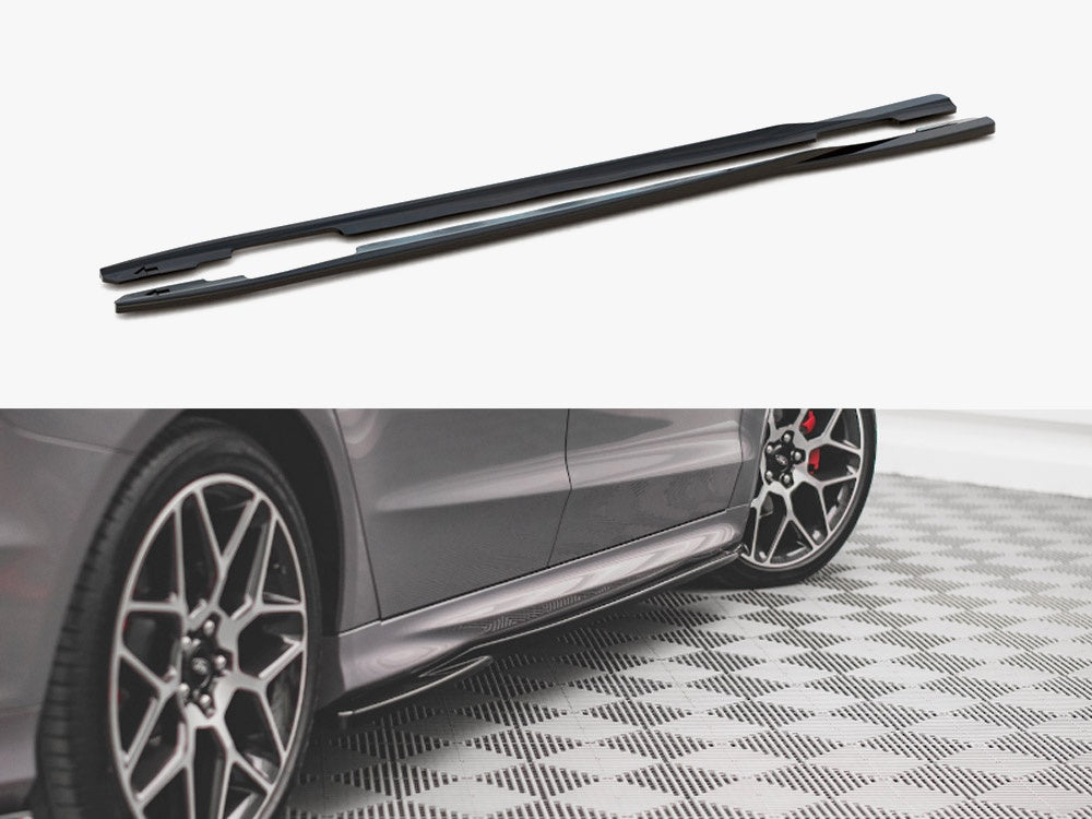 MAXTON DESIGN SIDE SKIRT DIFFUSERS FORD MONDEO ST-LINE MK5 FACELIFT