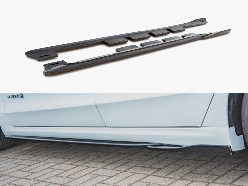 MAXTON DESIGN SIDE SKIRT DIFFUSERS FORD MONDEO MK5 FACELIFT