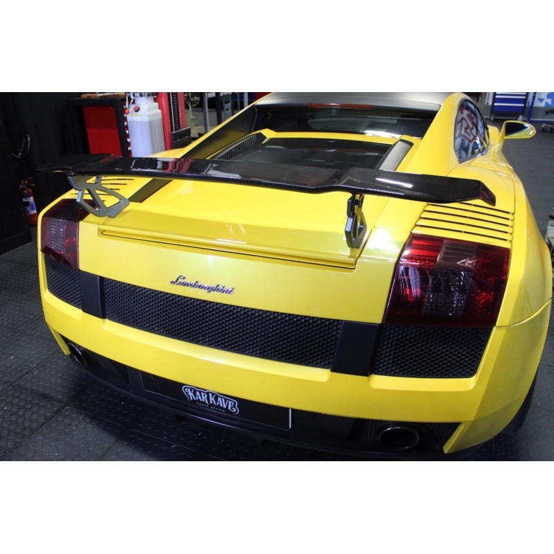 V style carbon fiber GT wing